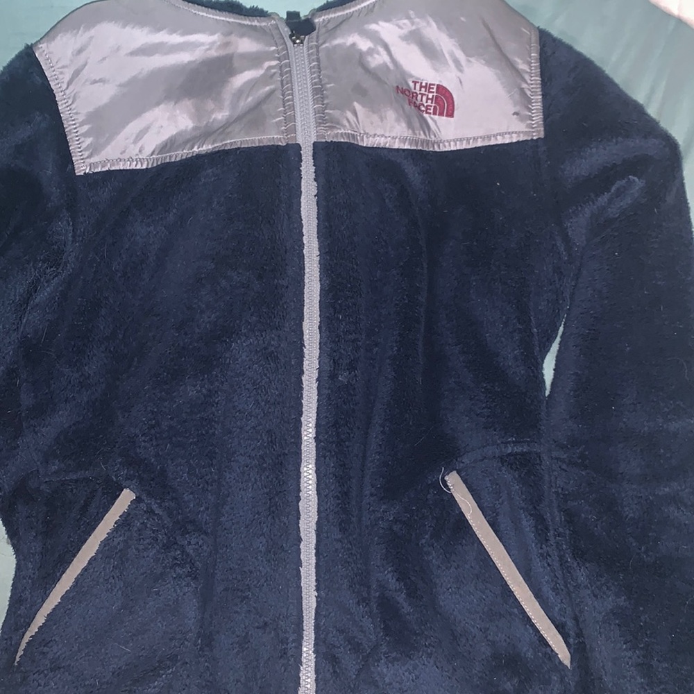 navy north face jacket
